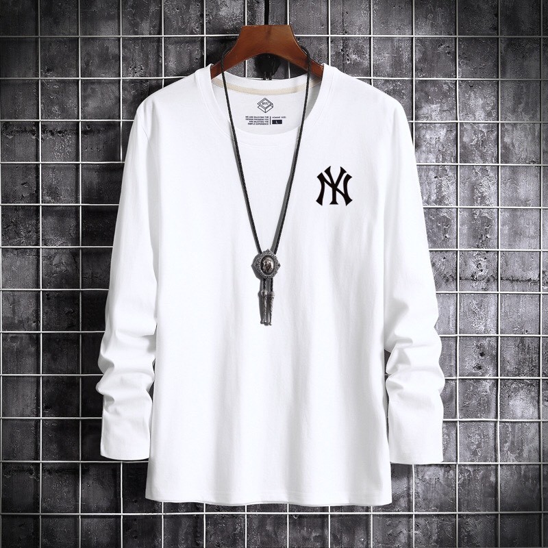 Áo thun tay dài Men194 vải coton dày dặn, mềm mịn, co dãn - form regular - TD NY