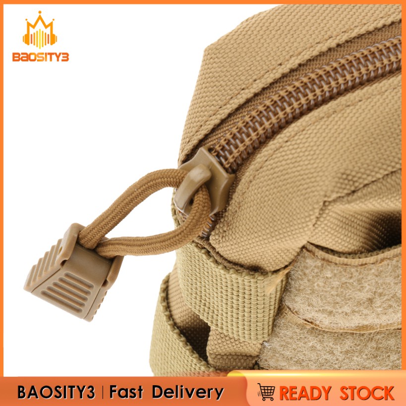 Outdoor Sport Molle Tactical Waist Bag Phone Belt Hip Bum Fanny Pack Pouch P
