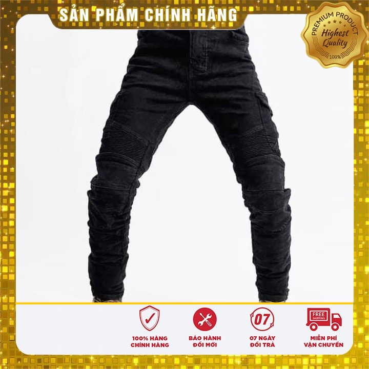 Quần giáp motor jean