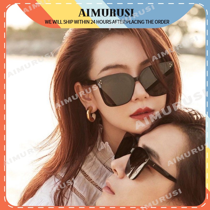 (AIMURUSI) COD Kính Râm GM Gọng To Phong Cách Thời Trang Đường Phố Cổ Điển