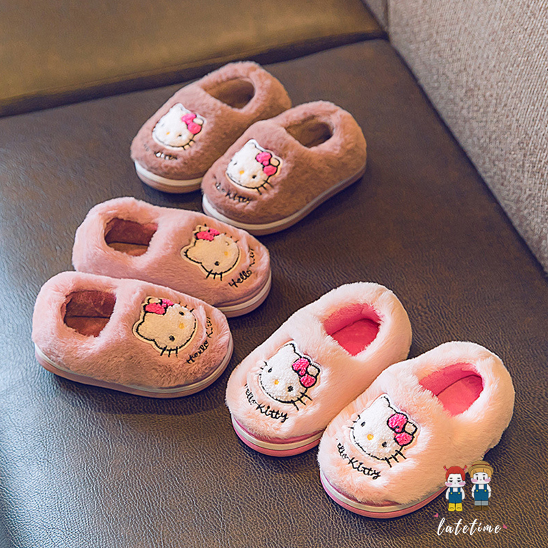 Dép Mang Trong Nhà Hình Hello Kitty Dễ Thương Xinh Xắn Cao Cấp