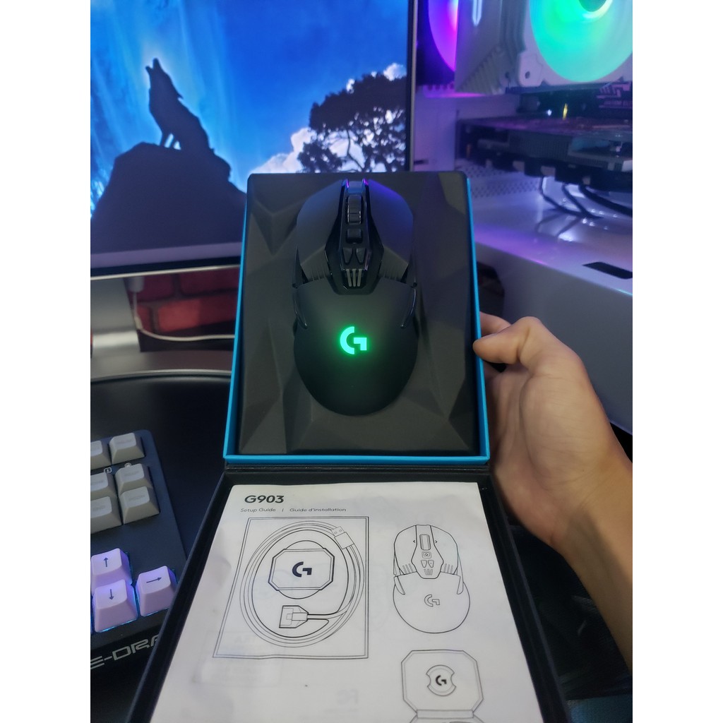 Chuột chơi game Logitech G903 Hero Lightspeed
