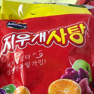 Kẹo dẻo trái cây chip chip Adorable Hàn Quốc gói 360g