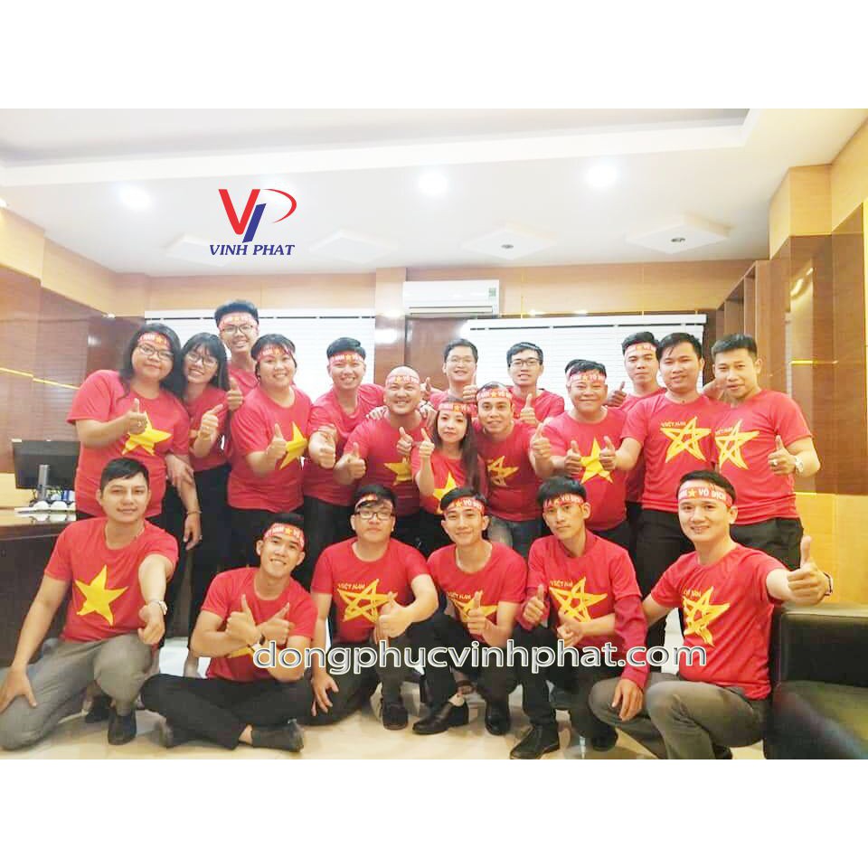 Áo thun cờ Việt Nam Cách Điệu Áo Cờ Đỏ Sao Vàng trẻ em