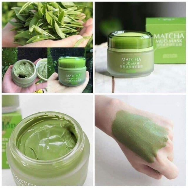 Mặt nạ trà xanh Matcha Mud Mask Laikou