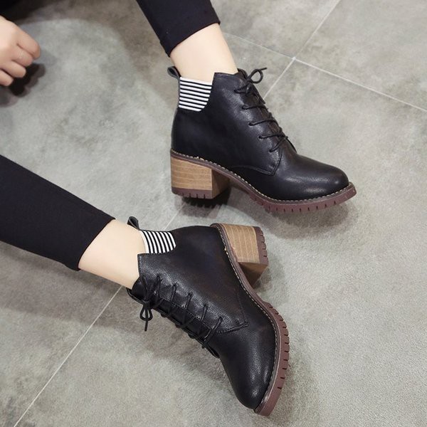 [Thanh lý lẻ size] Giày boot nữ Ulzzang Quảng Châu GBTL