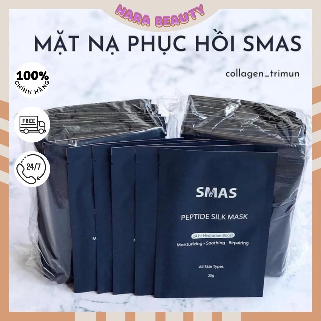 Mặt nạ SMAS Nhật Bản, mặt nạ dưỡng da Peptide Silk Mask giúp phục hồi trắng da HARA BEAUTY