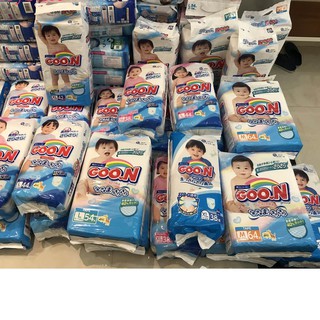 Tã goon nội địa nhật - dán/quần size nb90/s84/m64/l54/xl42- m60/l44/xl38/xxl26