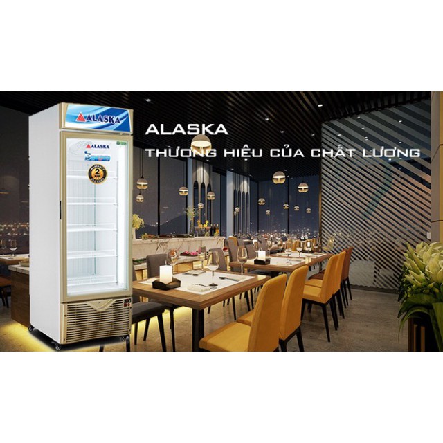 Tủ đông đứng mặt kính Alaska IF-350G, 350 lít (Miễn phí giao tại HCM-ngoài tỉnh liên hệ shop)