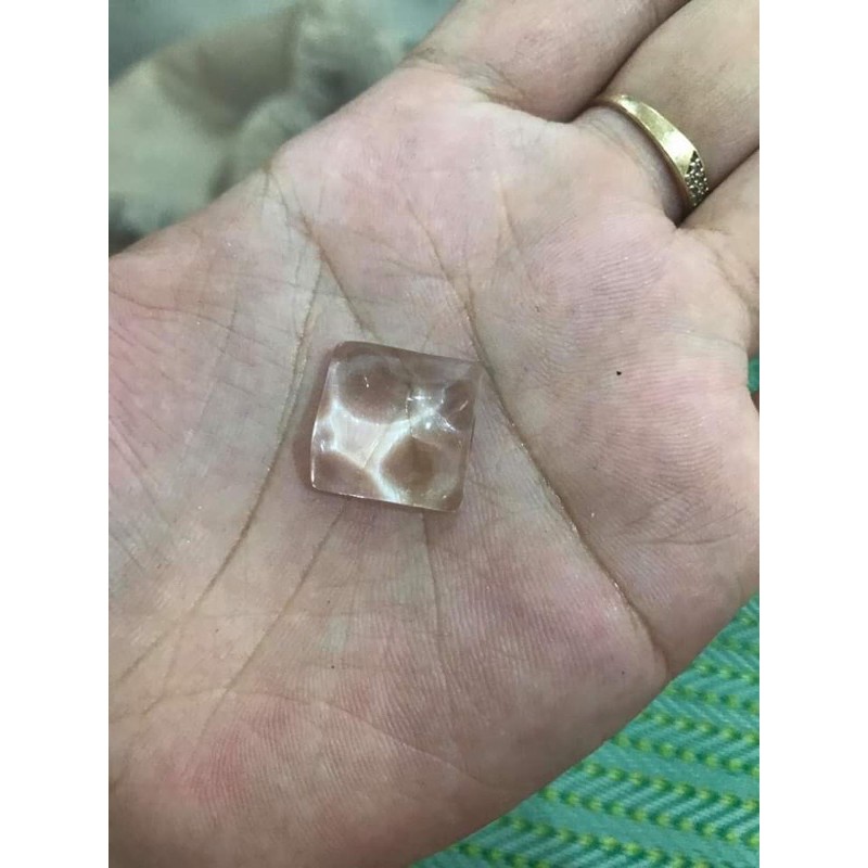 Viên thuỷ tinh đánh mẫu vân đá