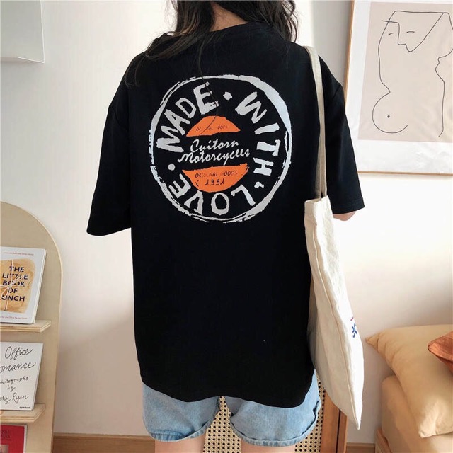 Áo phông form rộng 💥 💥 Áo Thun Tay Lỡ Unisex Form Rộng Freesize Phong Cách Ulzzang Cực Xịn