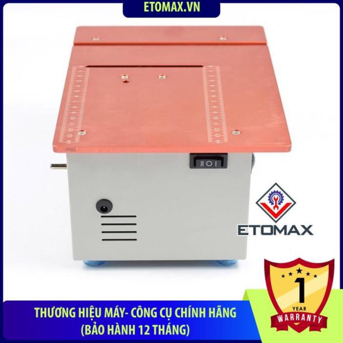 Máy cưa bàn mini đa năng 24V 2in1 ( ETOMAX ),2 mô tơ 795 cực khỏe.