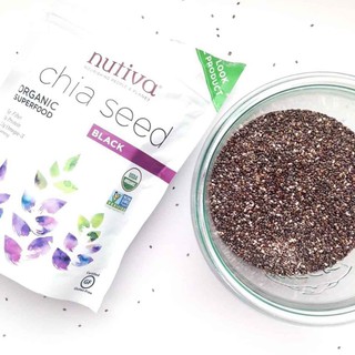 Hạt Chia Seed Đen Organic Nutiva