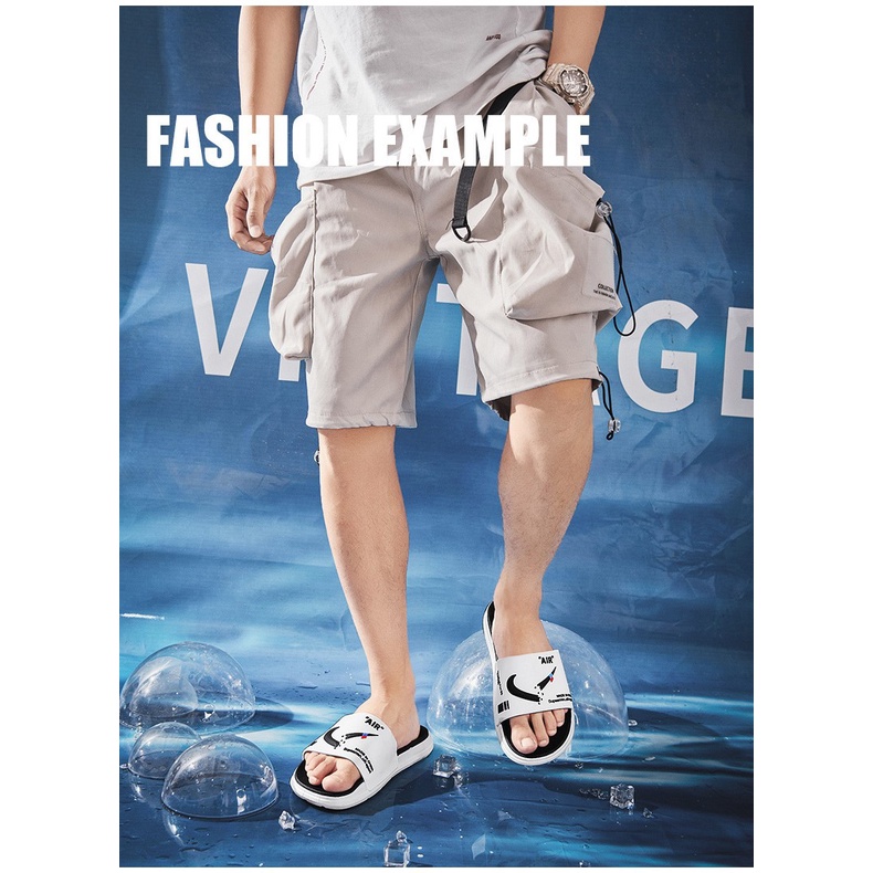 Dép quai ngang unisex Air Gãy thời trang ulzzang hàn quốc siêu Hot TH-85