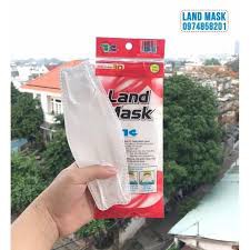 Khẩu trang 3d Land Mask 1 gói 6 cái cao cấp thời trang