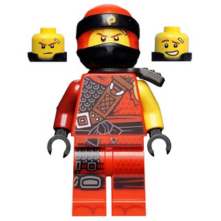 Kai - Đồ chơi lắp ráp Iego Ninjago Hunted, Pearl Dark Gray Side-Scabbard, Season 9 - Nhân vật Kai njo473