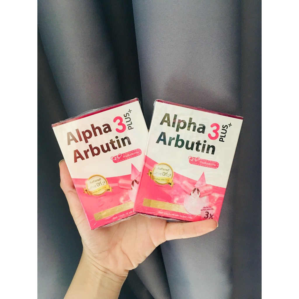 Viên Kích Trắng Alpha Arbutin 3plus + Dưỡng Thể Vaseline 50x + dưỡng thể vaseline 10X hồng vàng xanh dương