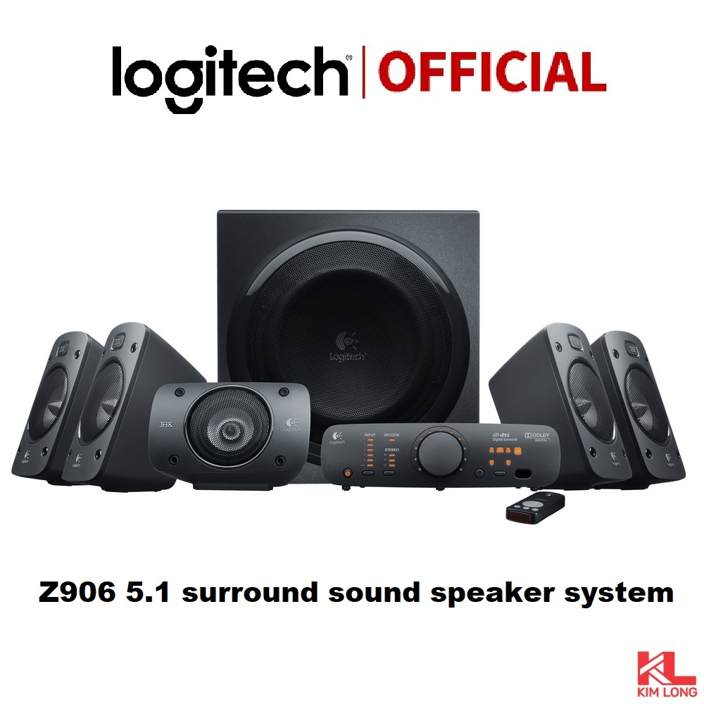 Loa Vi Tính Logitech Z906 5.1 surround sound speaker system 500W