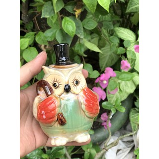 Chim cú gốm sứ trang trí hoặc làm quà tặng