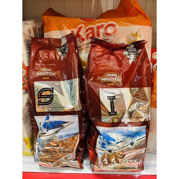 Cà Phê Trung Nguyên Chữ I - Chữ S bịch 500g
