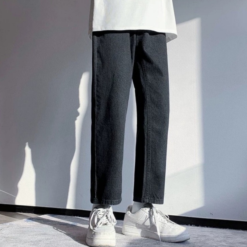 Quần Jean Baggy nam xanh sáng nhạt ống xuông rộng TR03 style hàn quốc 2022-Trend Clothing!