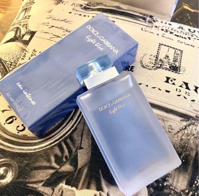 Nước hoa nữ mát mẻ D"G Light Blue Eau intense