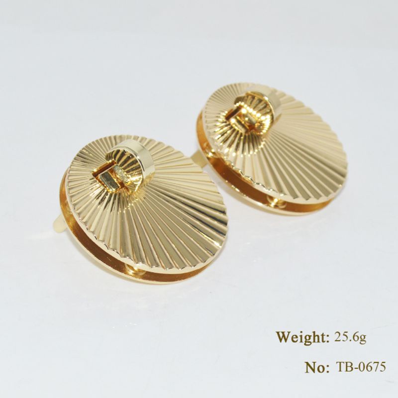 Khóa Kim Loại Cứng Hình Vỏ Sò DIY Cho Túi Xách Đeo Vai