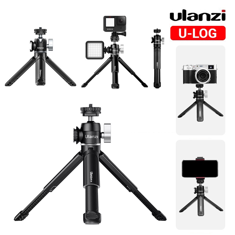 Ulanzi U-Vlog Lite Chân Máy Tripod Mini kèm ballhead 360 độ