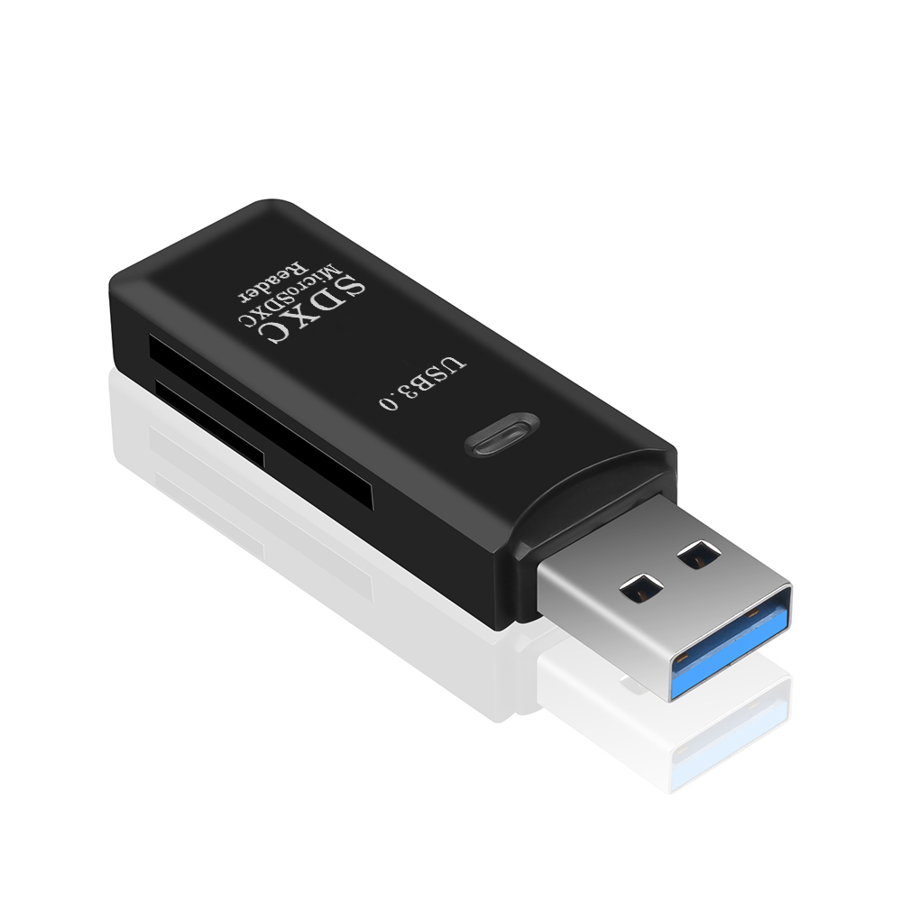 Đầu đọc thẻ nhớ thông minh 2 trong 1 USB 3.0