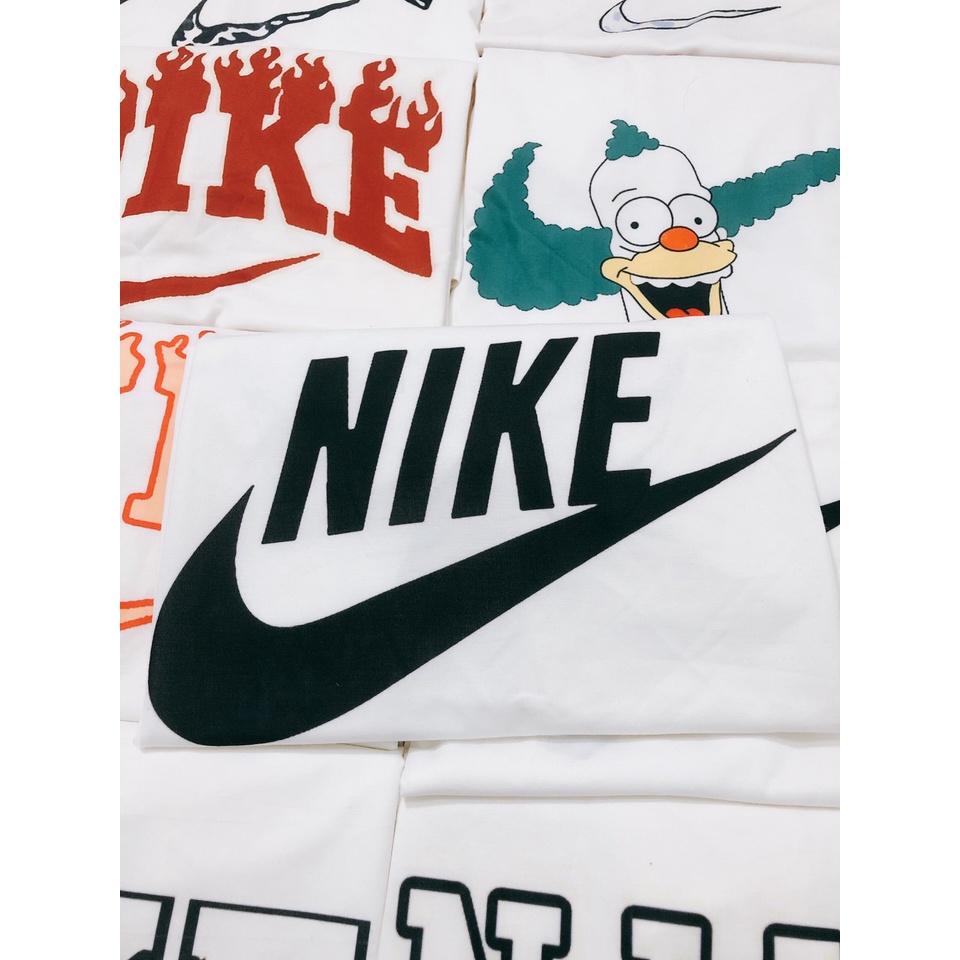 áo thun tay lỡ in logo hiệu unisex ♥ | BigBuy360 - bigbuy360.vn