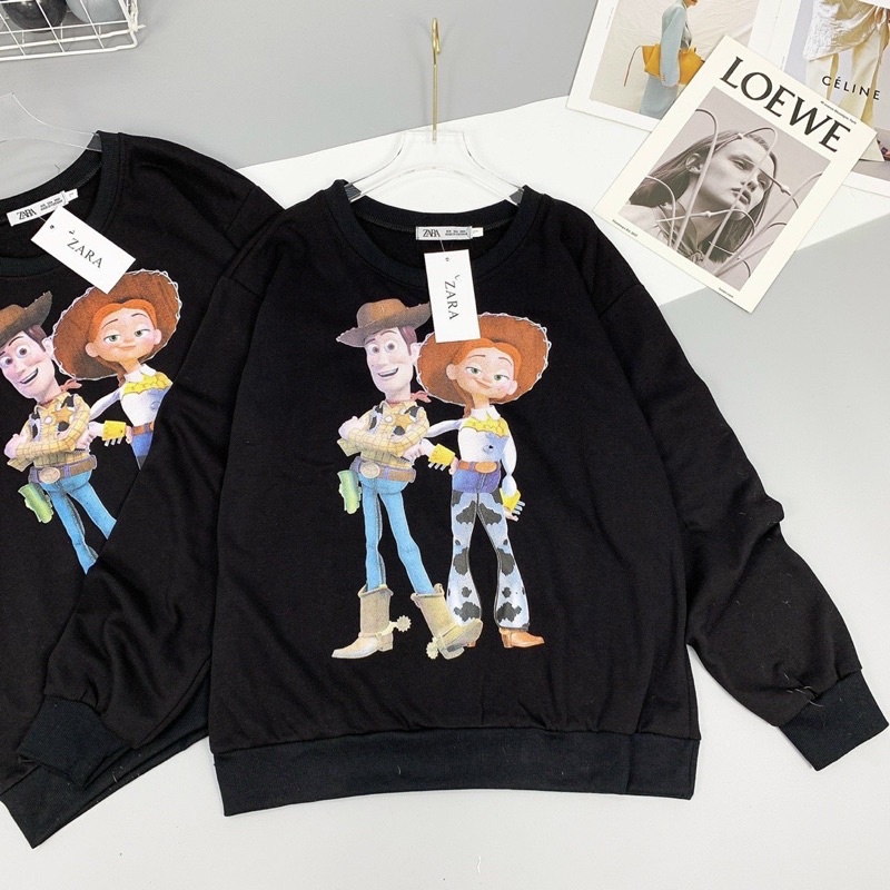 [FREESHIP - HÀNG LOẠI 1] ÁO NỈ DARA HOẠT HÌNH SIÊU XINH | BigBuy360 - bigbuy360.vn