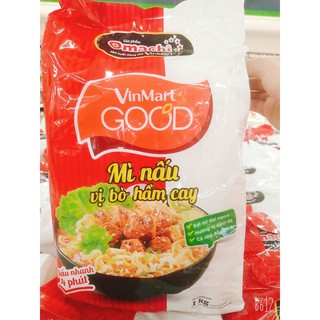MÌ NẤU VỊ BÒ HẦM CAY LỐC 10 GÓI 100G