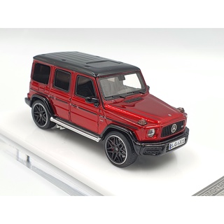 Xe Mô Hình Mercedes-AMG G63 2019 Tỉ lệ 1:64 Hãng sản xuất Motor Helix ( Đỏ Mui Đen )