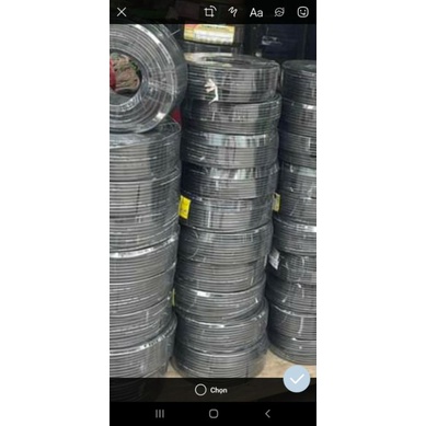Dây loa tròn âm tường Sommer 2x1.5. đồng nguyên chất