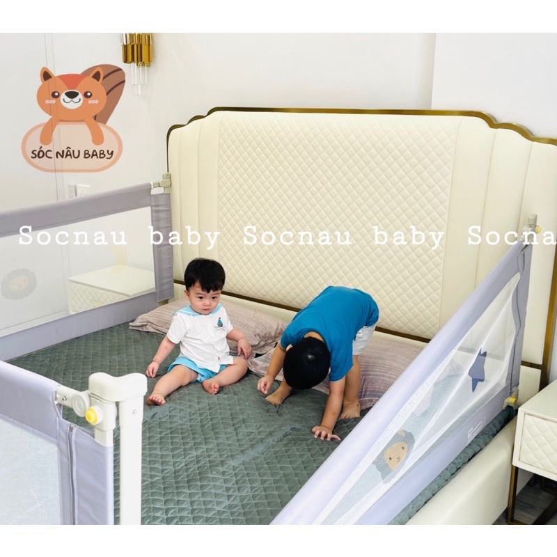 Thanh chắn giường Umoo bản nâng cấp chính hãng, m6/m8/2m/2m2, bảo hành 24 tháng