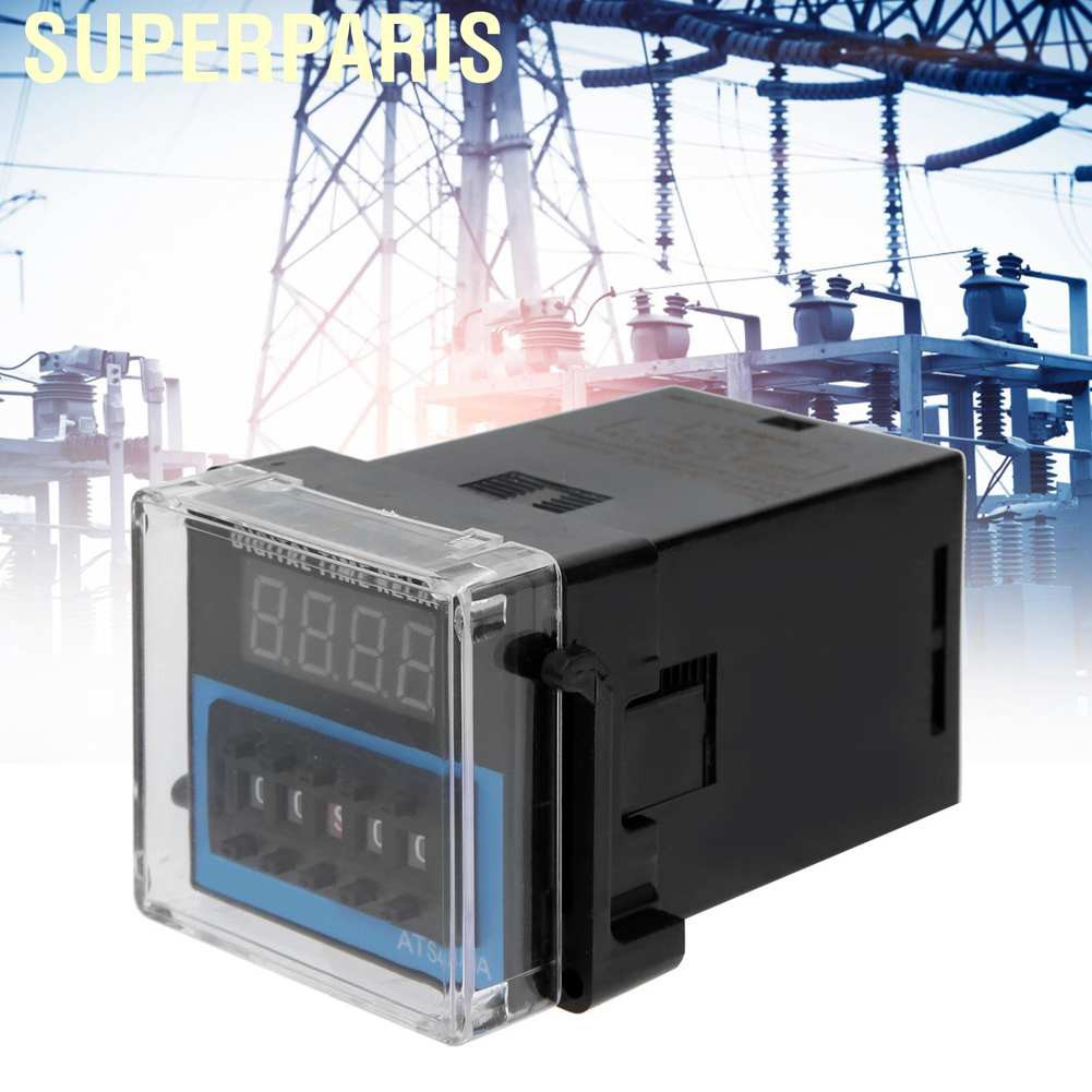 Rơ Le Canh Thời Gian Điện Tử 220v Ats48a 1z