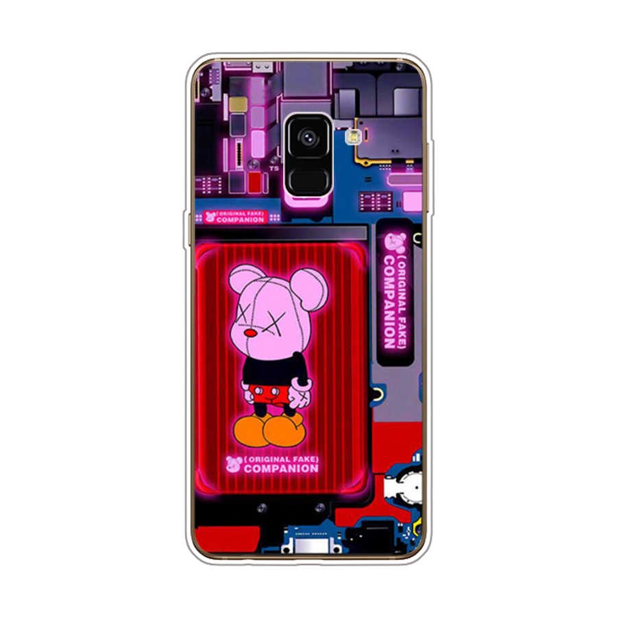 Ốp Điện Thoại TPU Dẻo In Họa Tiết Độc Đáo Thời Trang Cho Samsung Galaxy A8 plus 2018 A6 2018 plus