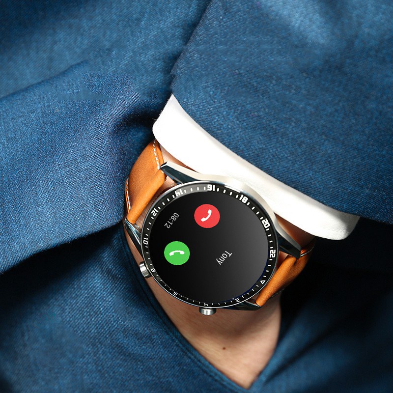 Dây Đeo Bằng Da Thay Thế Cho Đồng Hồ Thông Minh Huawei Watch GT 2 Pro GT2 GT3 46mm GT 2e Honor Magic 46mm