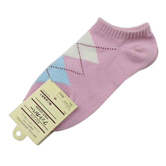 1 Đôi Vớ Cotton Thể Thao Cổ Thấp Dễ Thương