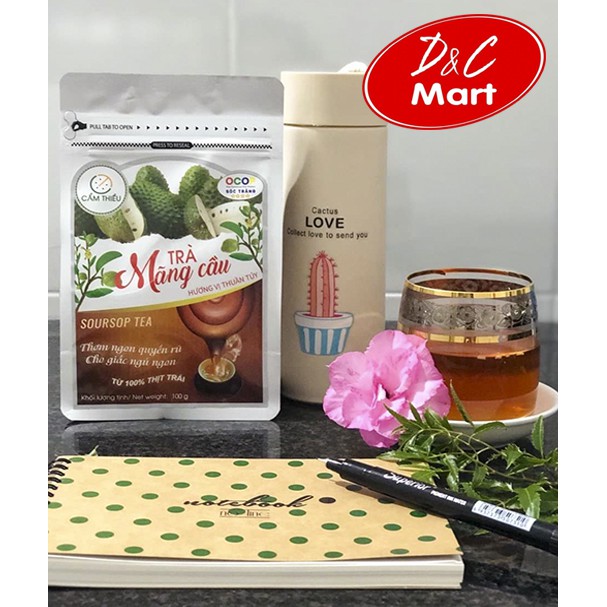 Trà mãng cầu Cẩm Thiều 100g/túi – Hương vị thuần túy