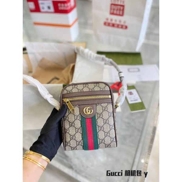 Túi đeo chéo nữ Ophidia mini sz18x14cm bản chuẩn đẹp nét căng fullbox