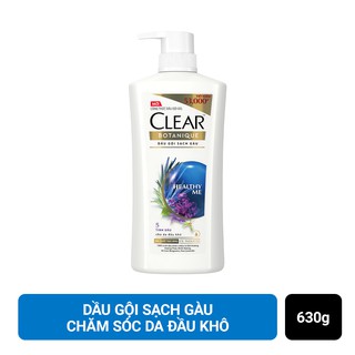 Thanh Hóa - Dầu gội Clear Botanique 5 Tinh Dầu Dầu Gội Sạch Gàu -  Da Đầu Khô 630g