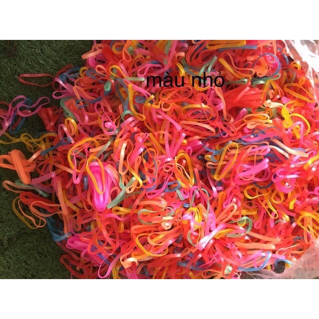 50g Dây chun buộc toc Siêu Dai cho Mẹ Và Bé