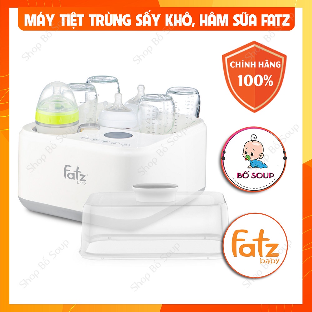 Máy tiệt trùng sấy khô hâm sữa điện tử 4 trong 1 chính hãng fatz baby - FB4320SJ