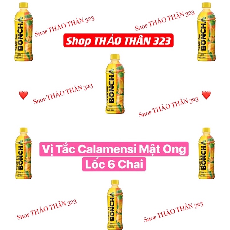 Trà BONCHA 100% Mật Ong 450ml Vị Tắc Calamensi / Vị Chanh / Vị Việt Quất