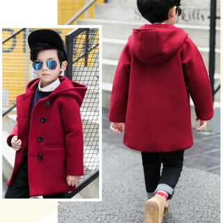 Áo dạ thời trang cao cấp cho bé trai từ 3-15 tuổi (sẵn)