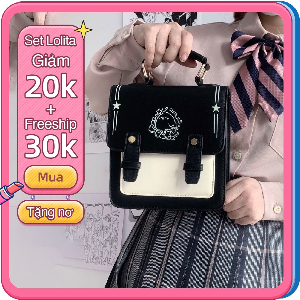 Túi cặp nữ sinh nhật Lolita