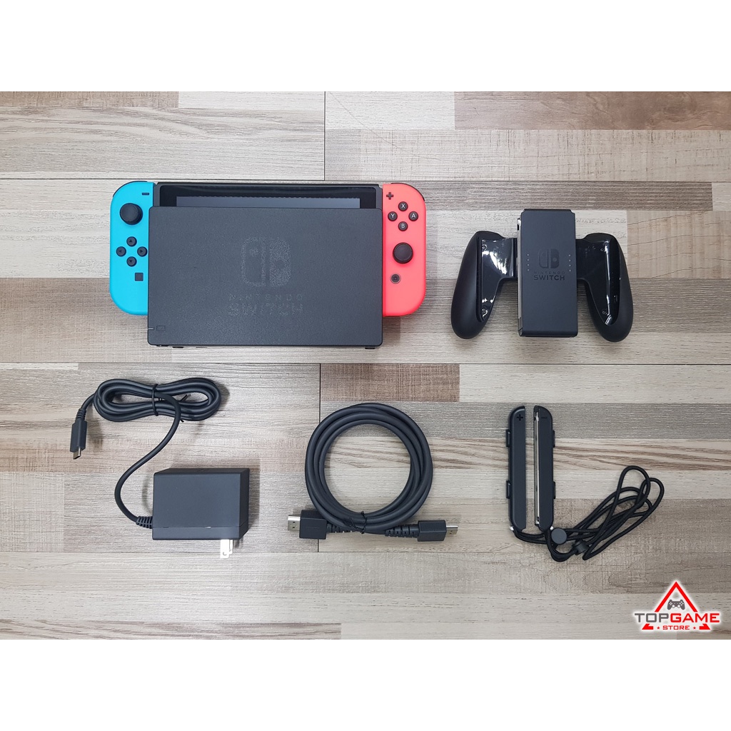 Máy game Nintendo Switch V2 ( Cài FullGame ) [ Like new Đủ Phụ Kiện ]