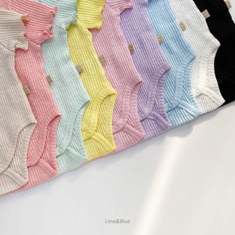 BODYSUIT NÚT LIME&BLUE