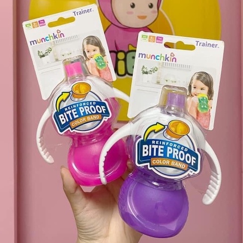 Cốc tập uống đầu hút silicone mềm dai Munchkin MK44168